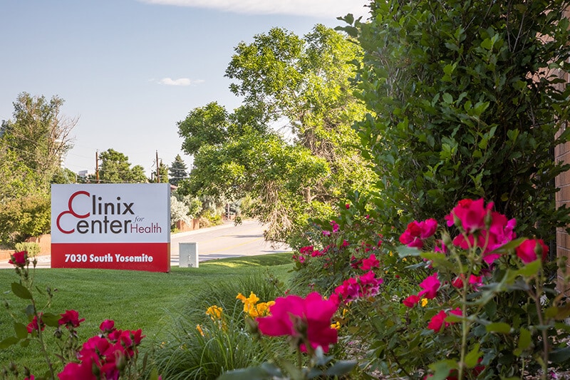 Clinix Center for Health Sign | Centennial, CO